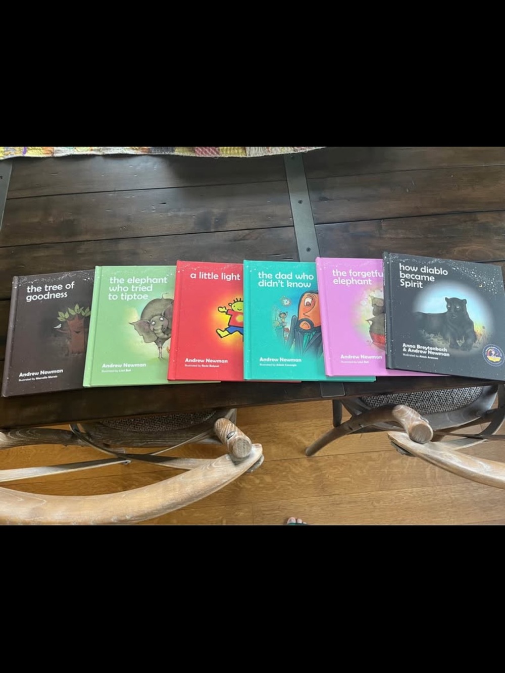 Andrew Newman conscious bedtime stories hardback books set of 6